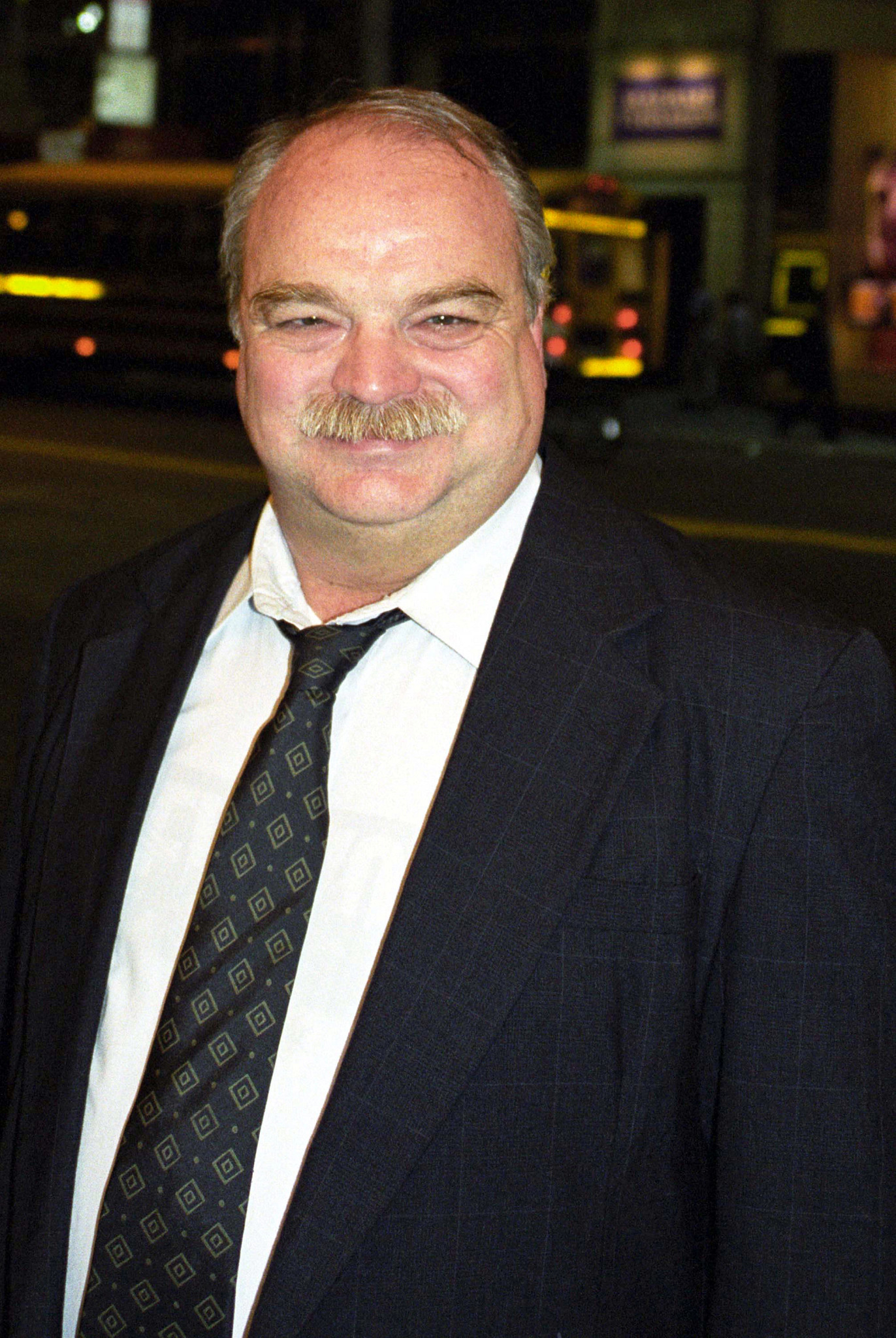 head shot of actor Richard Riehle smiling