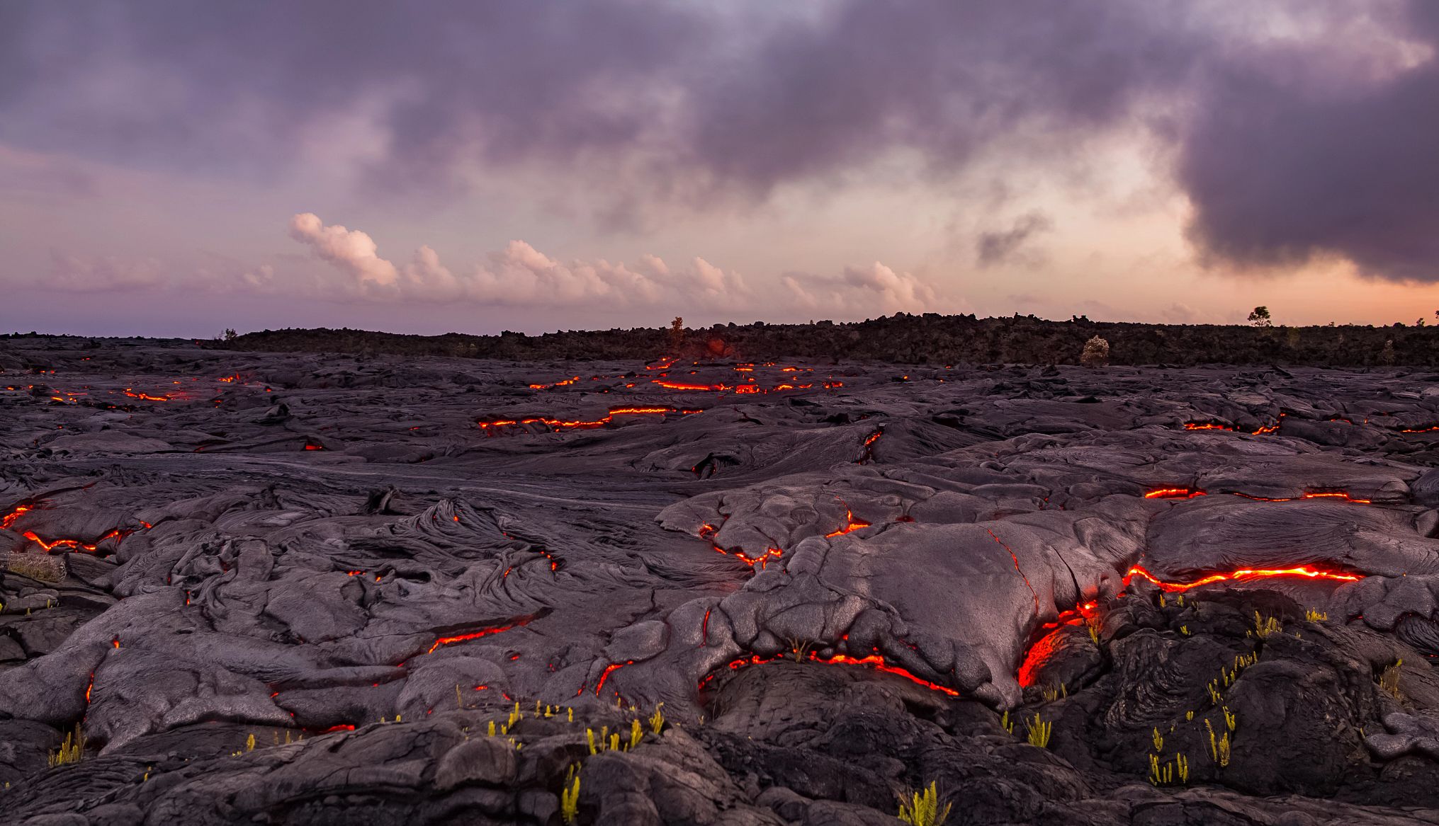Affordable U.S. Destinations lava from a volcano