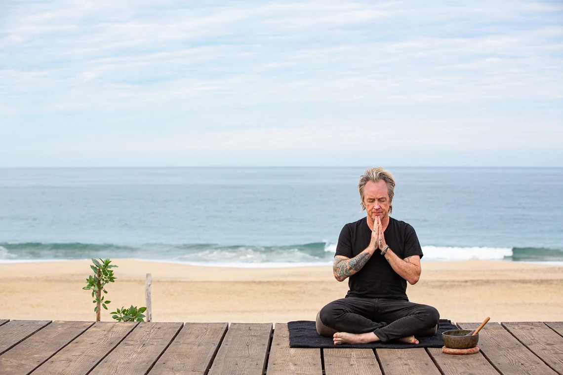 a meditative session