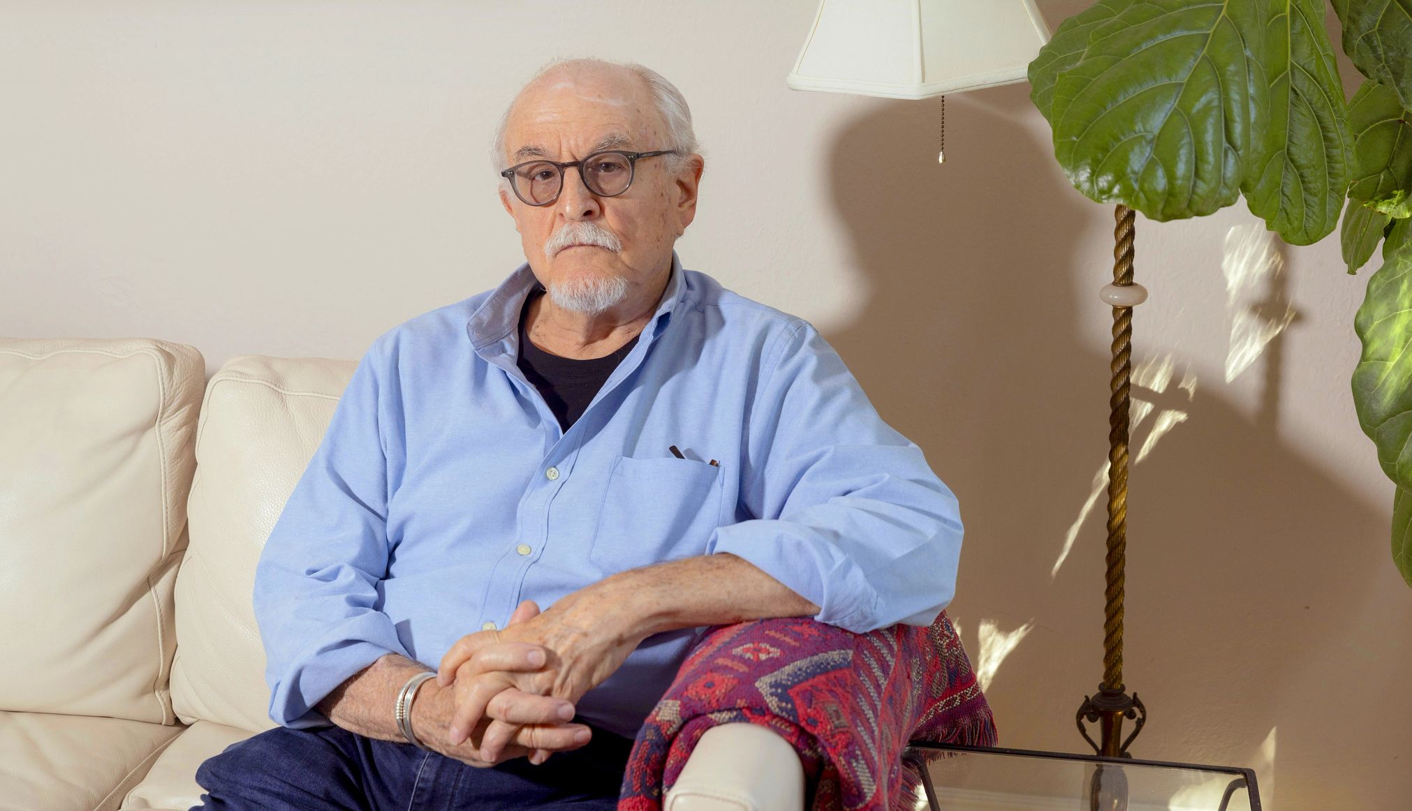 Problems With Progressive Lenses Peter Perl at his home