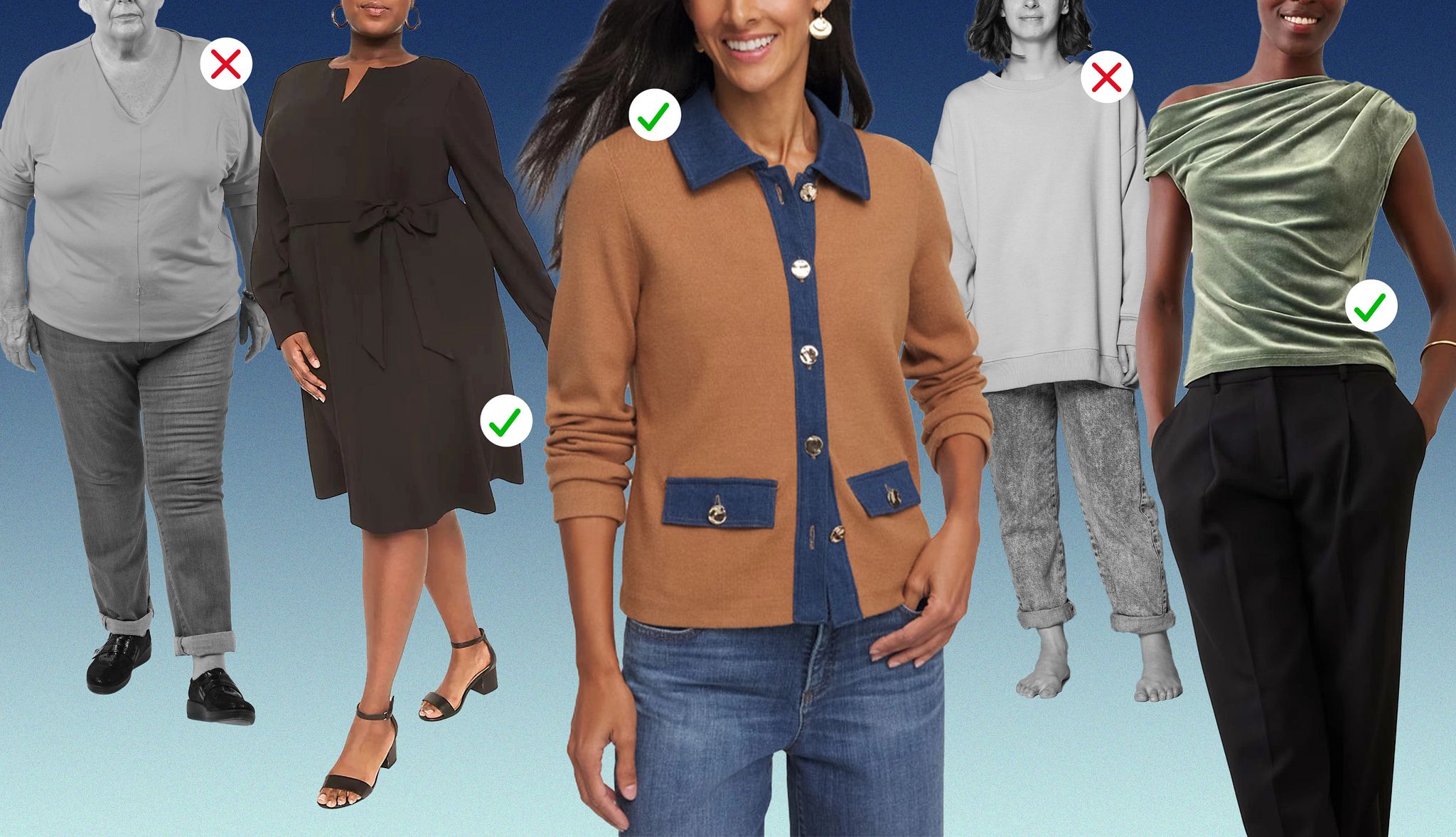 The Biggest Outfit Mistakes for Women Over 50