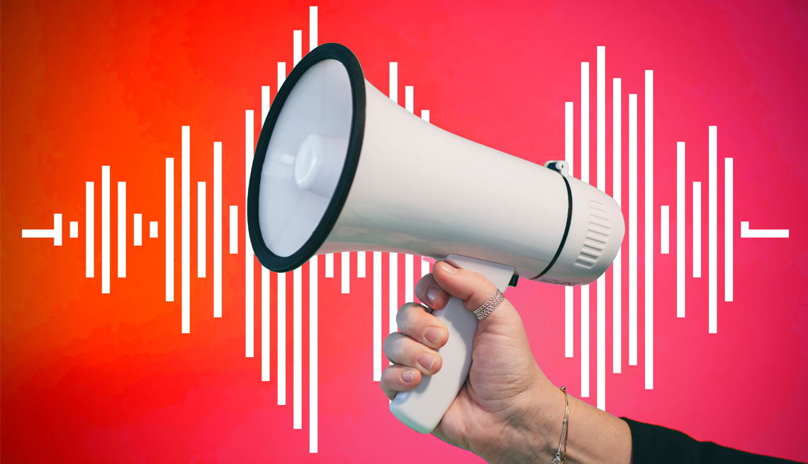 5 Takeaways from Our Live Event a hand holding a bullhorn