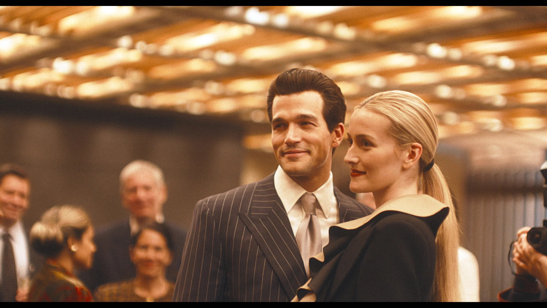 paul anthony kelly and sarah pidgeon in a scene from love story