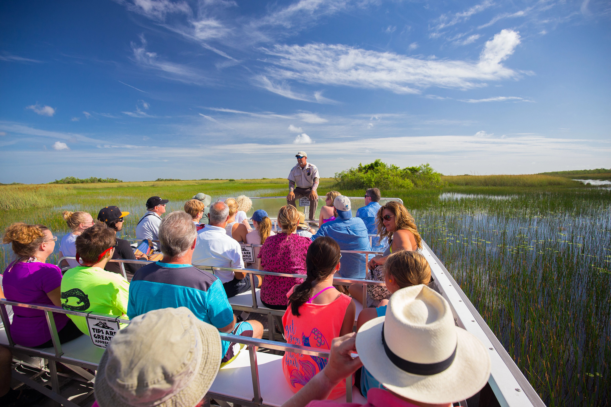 an airboat ride