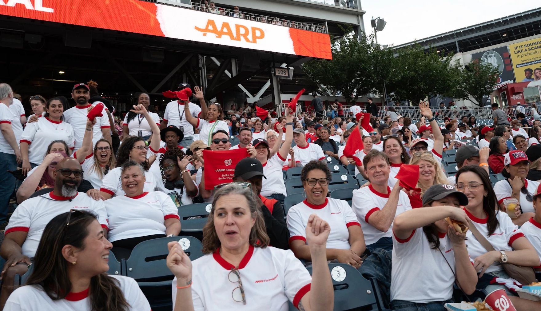 AARP Foundation and Washington Nationals Team Up to Strike Out Senior Poverty