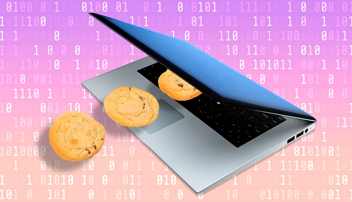 What to Know About Website Cookies cookies coming out of a laptop