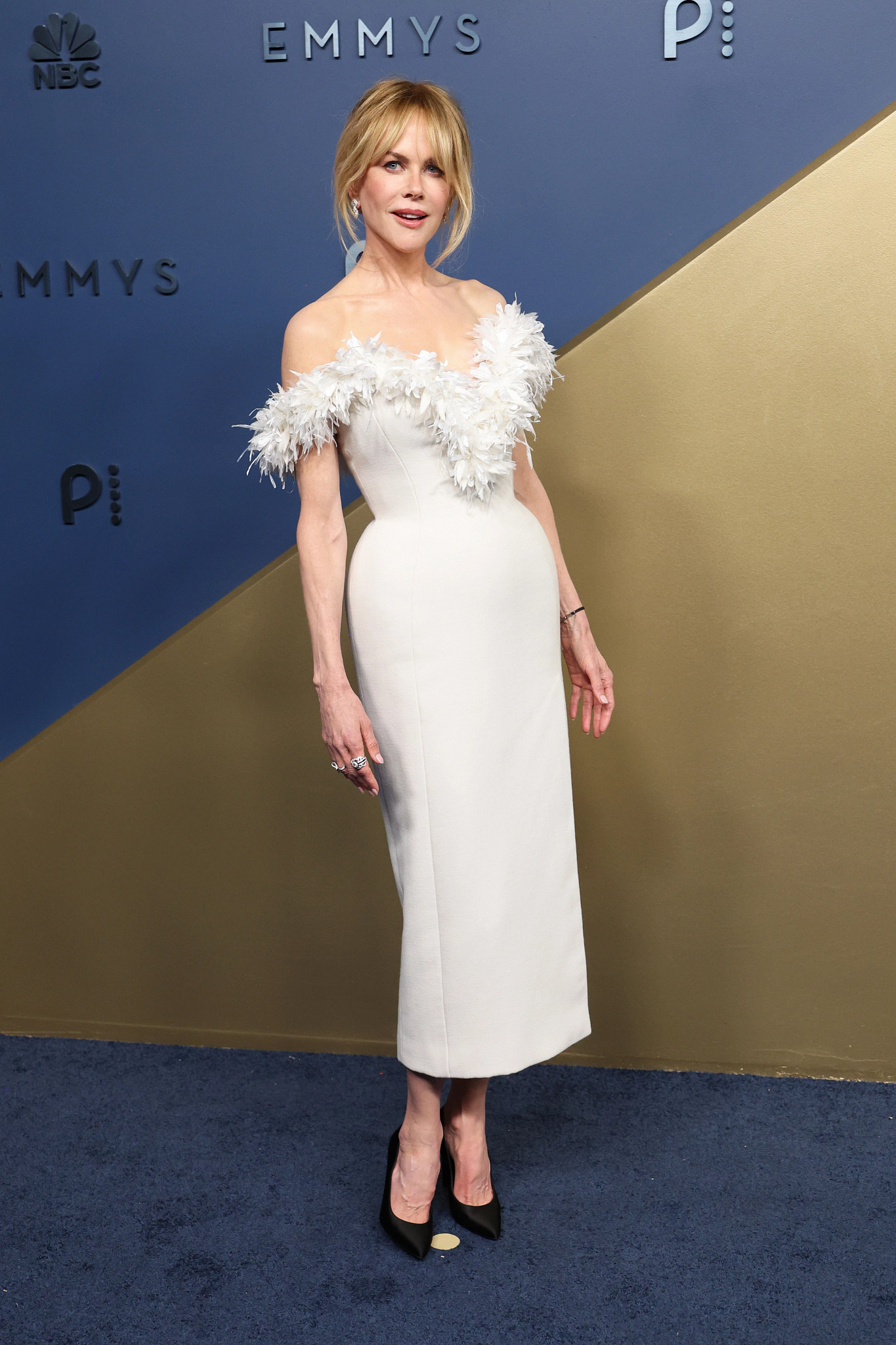 nicole kidman posing at the 2026 emmy awards