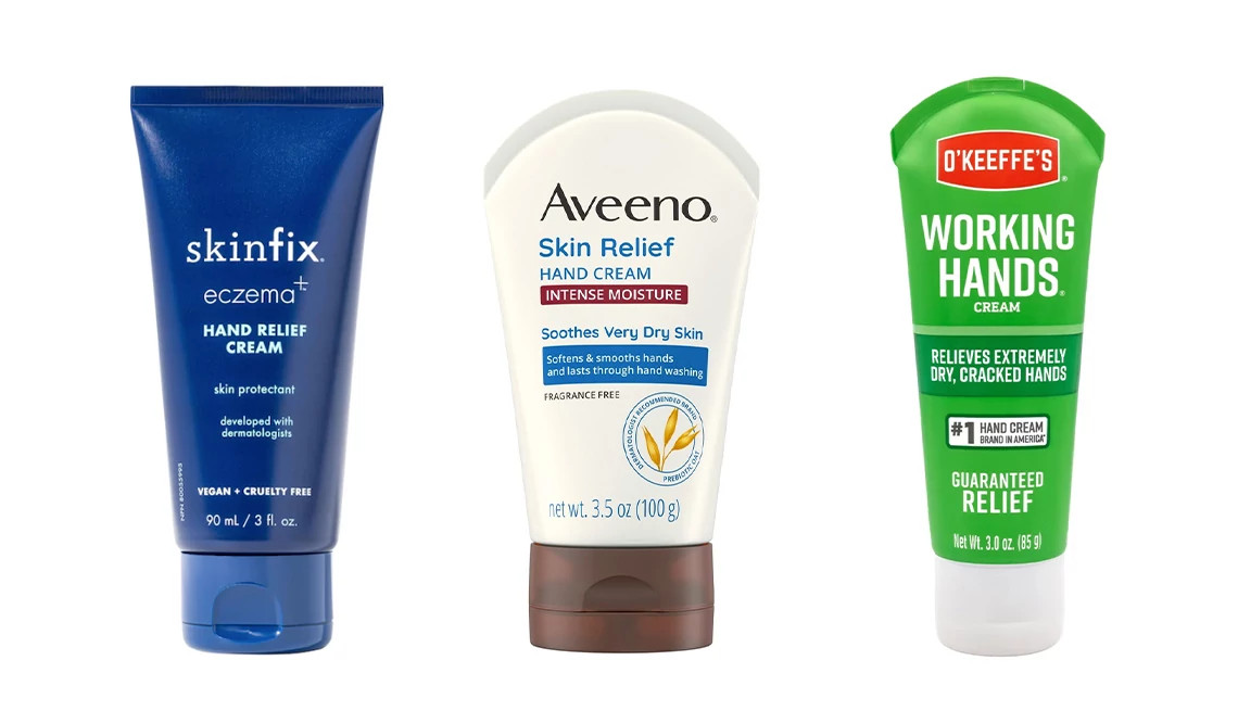 different cosmetic products