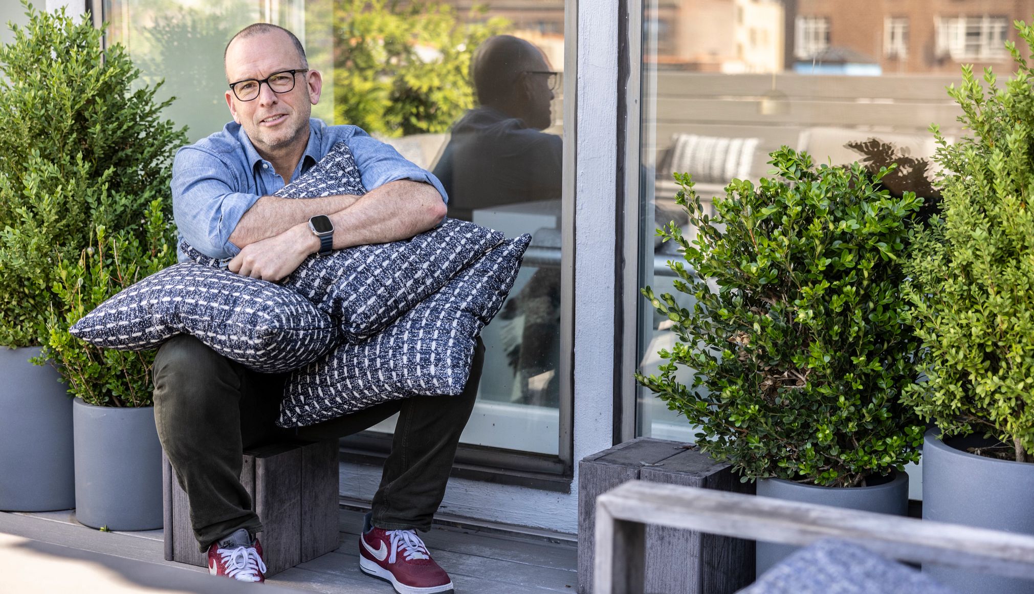 My Biggest Retirement Mistake paul ollinger sits outside