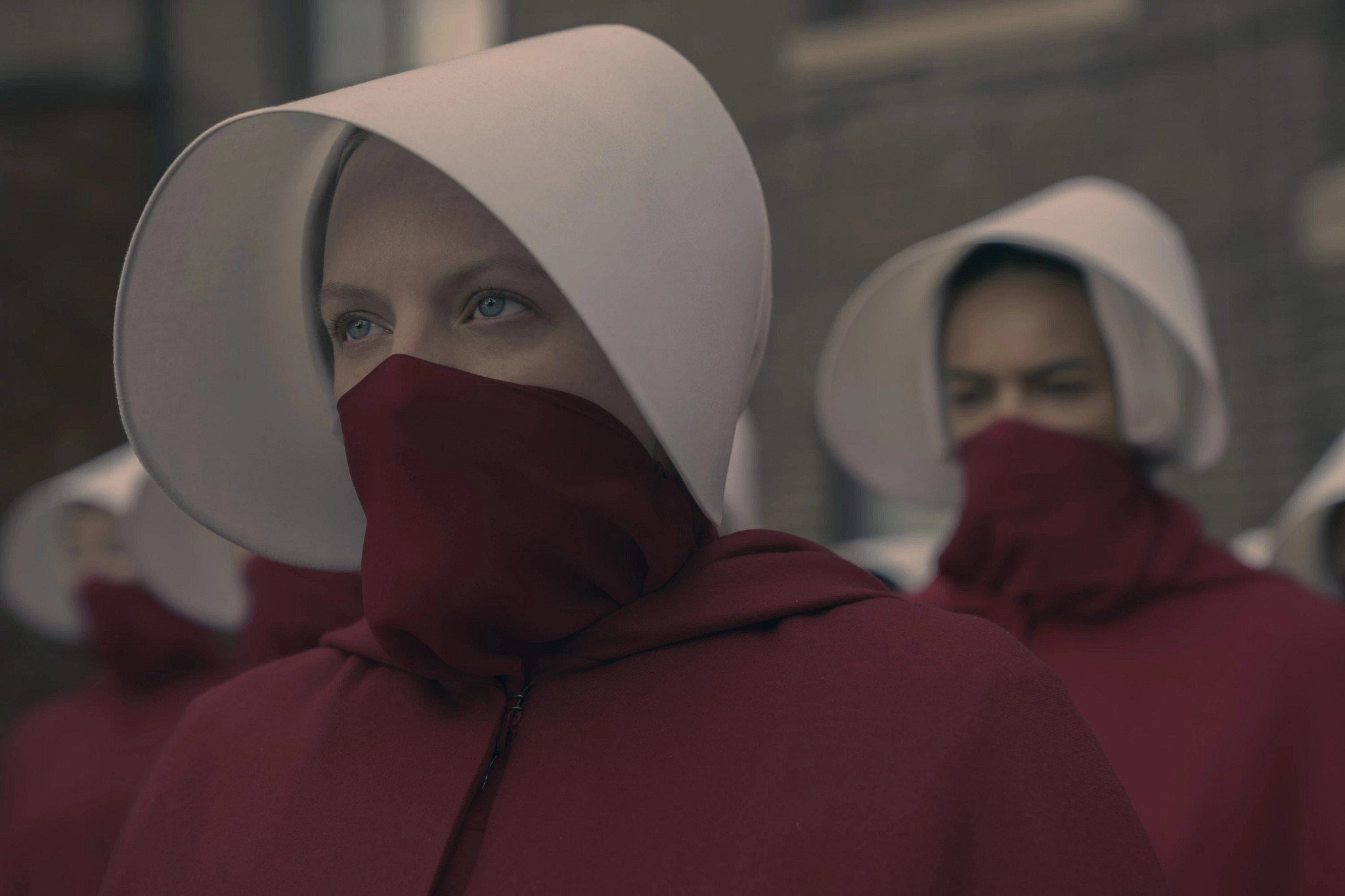 a scene from 'The Handmaid's Tale'