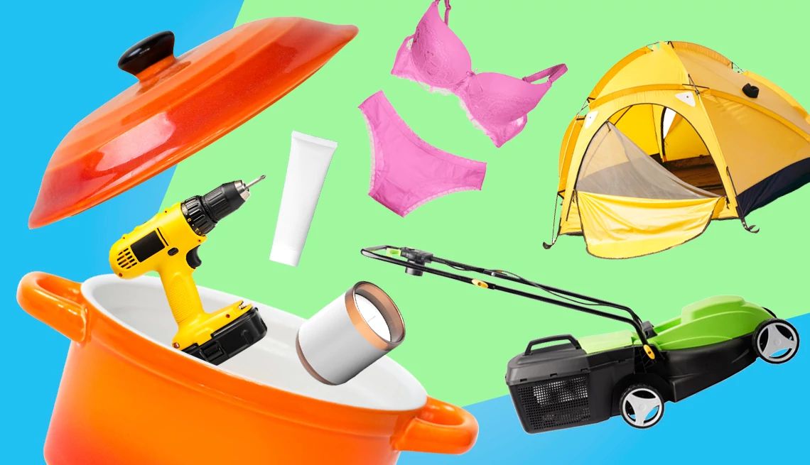 Ofertas de junio que no te puedes perder Una colección de imágenes que muestran artículos que podrían estar en oferta en junio