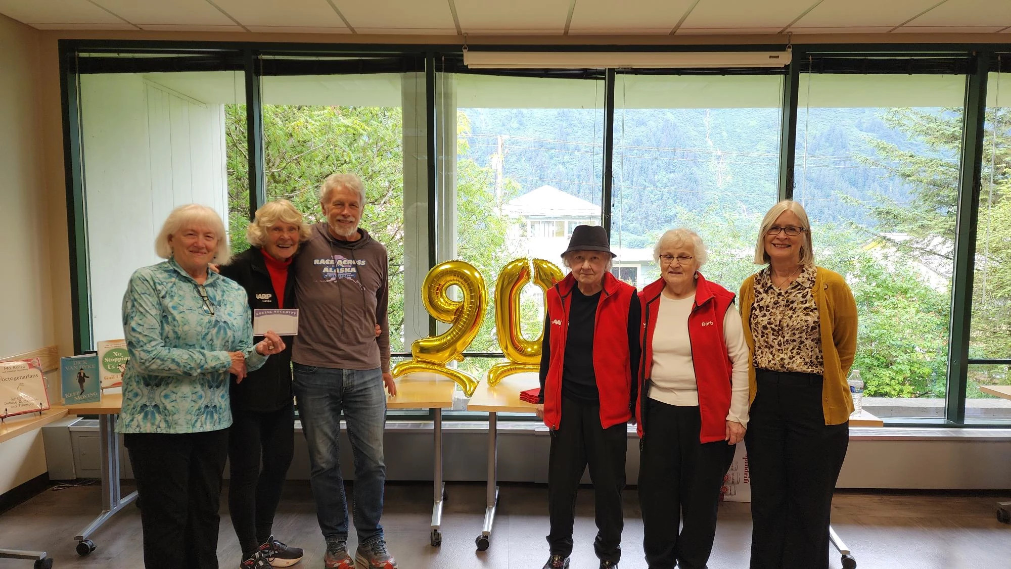 Team at the 90th Anniversary Celebration for Social Security