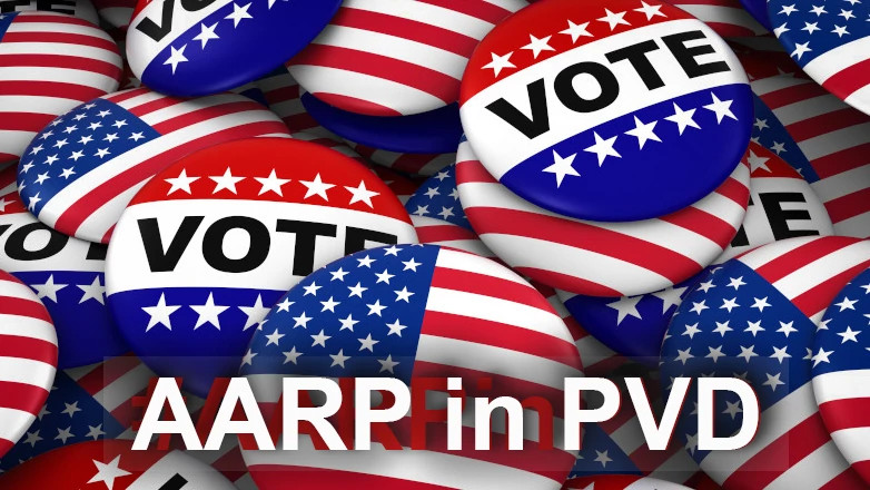 AARP in PVD - Vote buttons