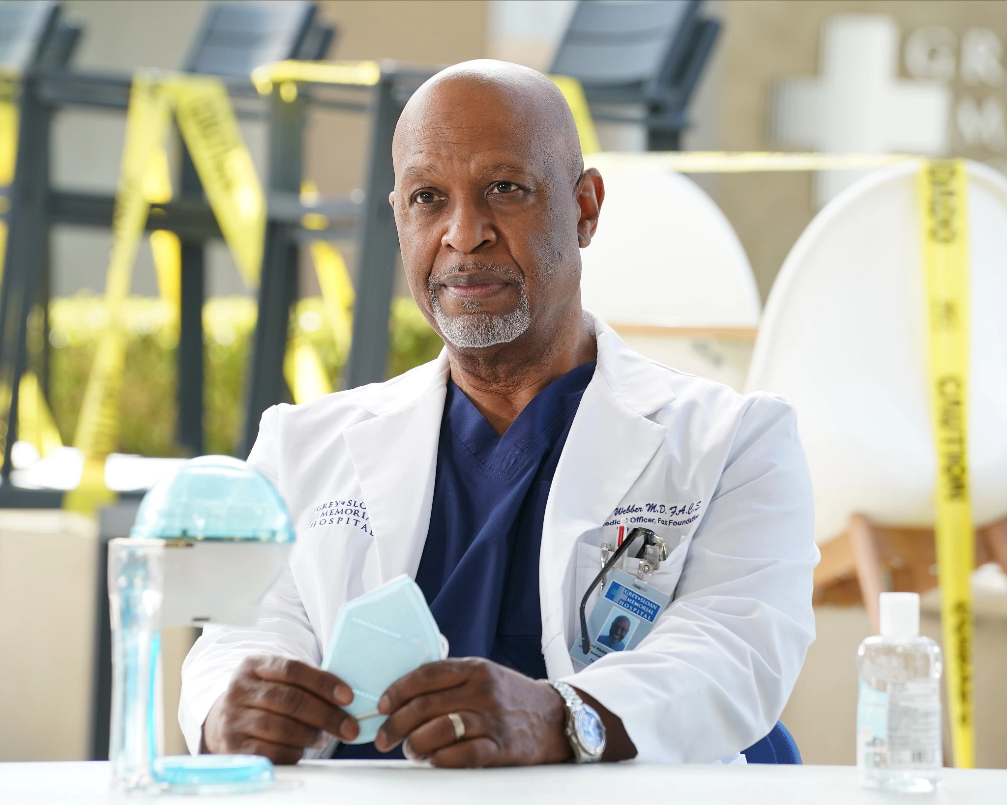 james pickens junior in a scene from greys anatomy