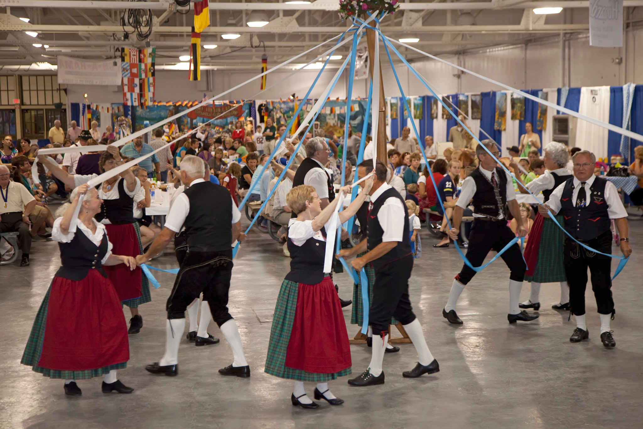 Dancers at the German-American Klub's Oktoberfest