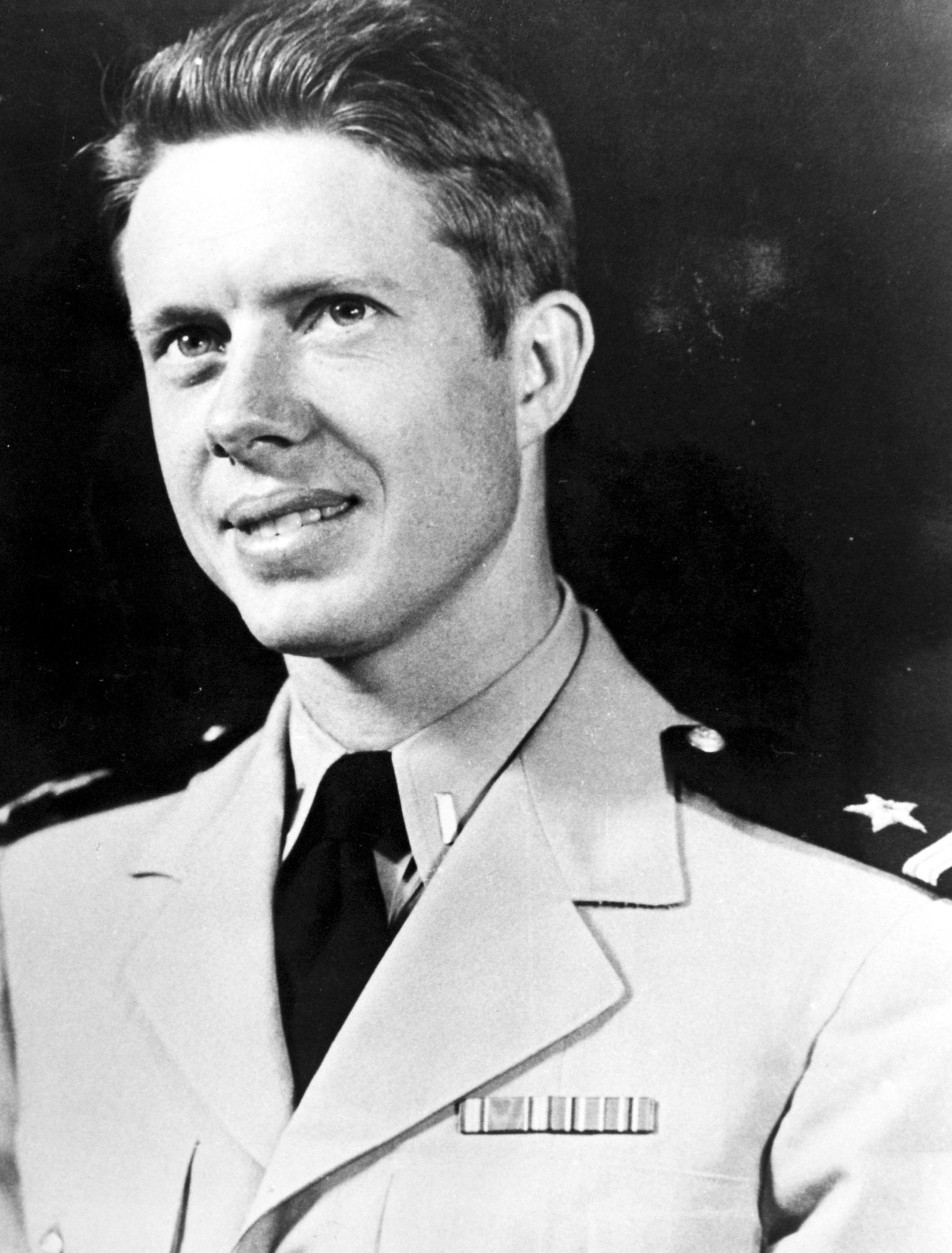 Jimmy Carter Jimmy Carter in uniform for the U.S. Naval Academy