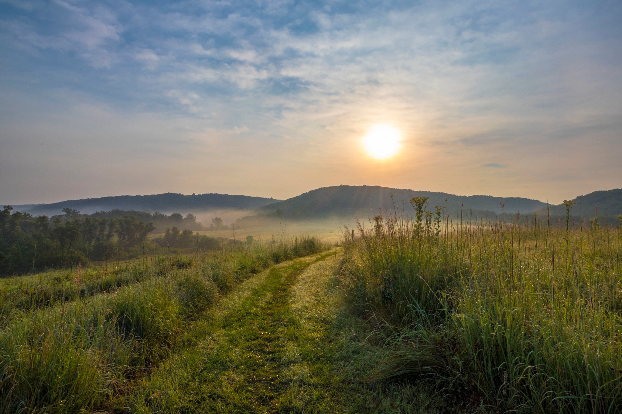 Wisconsin’s Ice Age Trail in south-central Columbia County