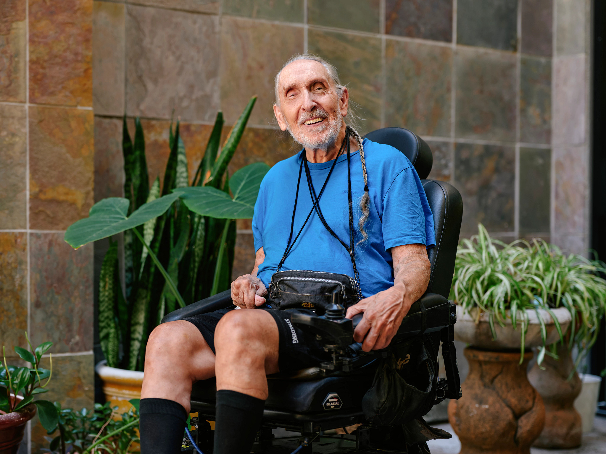 Leon Christensen smiling for a photo