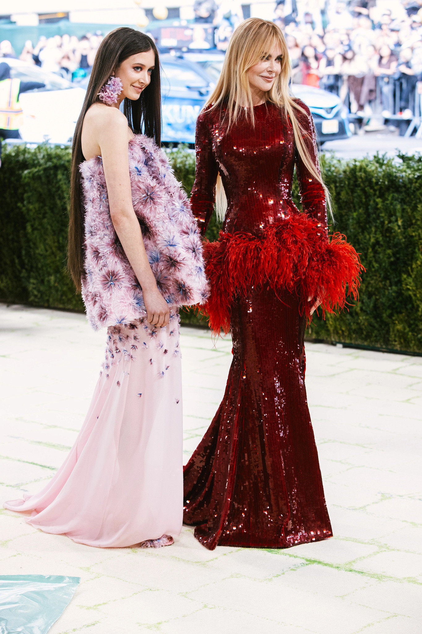 nicole kidman and daughter sunday rose at the 2026 met gala
