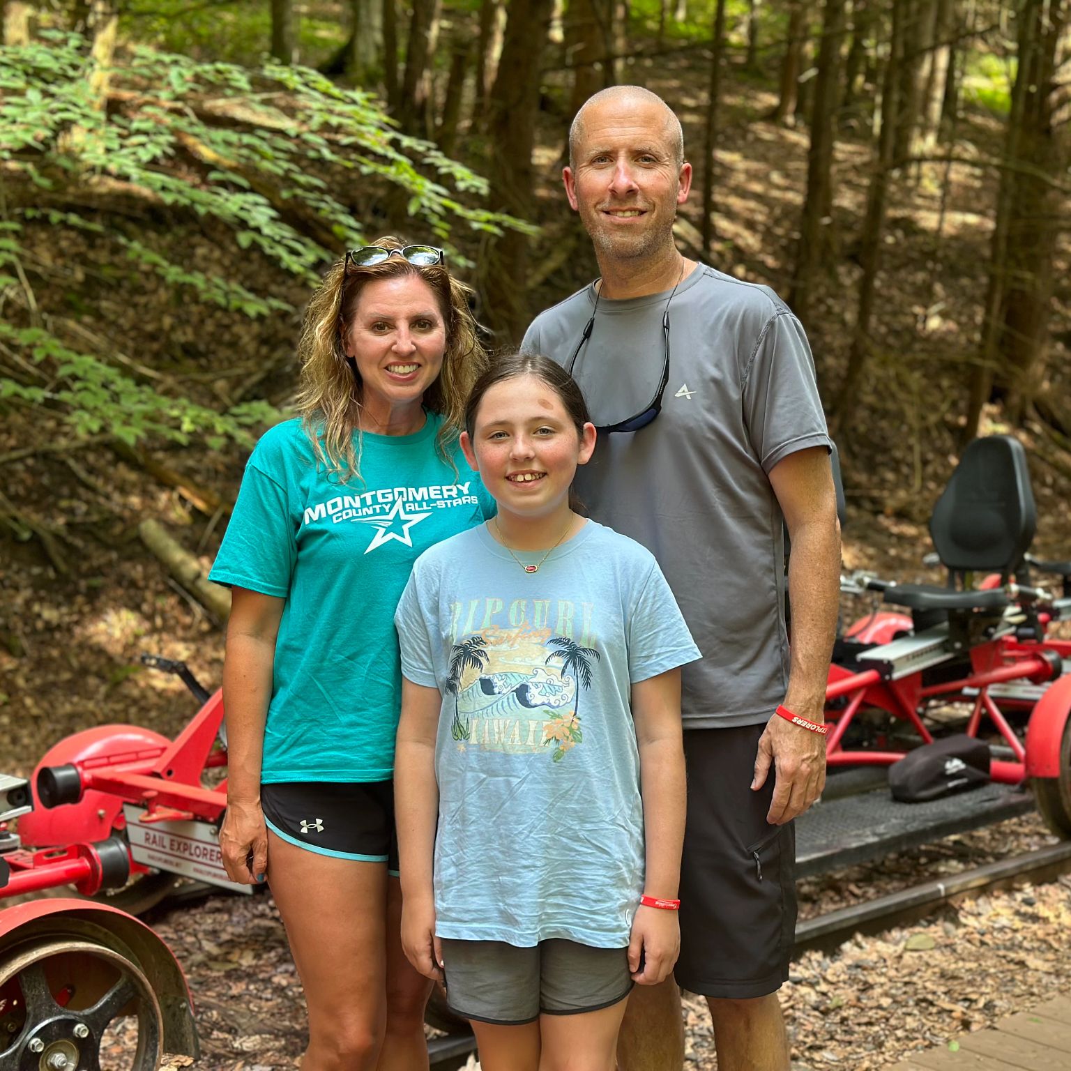 Family Trip to Cooperstown The writer and her family