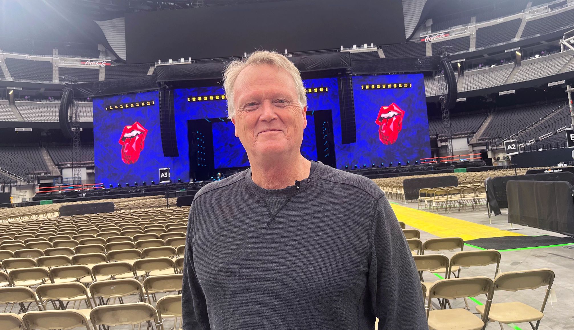 The Rolling Stones Production director Dale Skjerseth