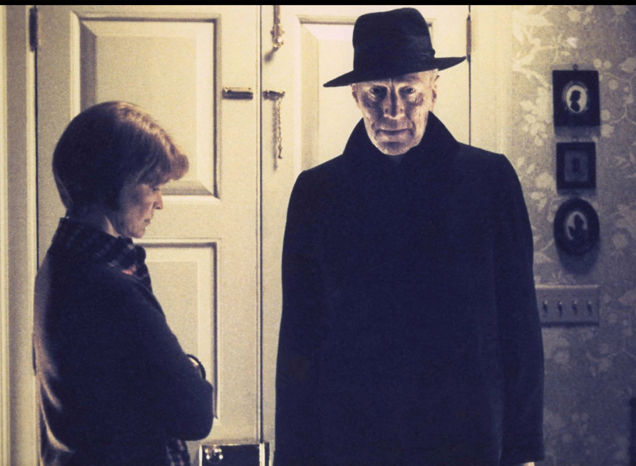 ellen burstyn and max von sydow in a scene from the exorcist