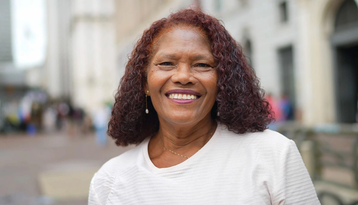 Woman Smiling
