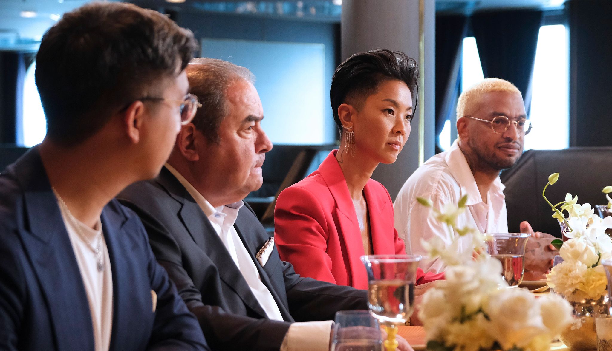 This season of cooking competition "Top Chef" is set in Wisconsin Emeril Lagasse, Kristen Kish and David Zilber in a still from Top Chef