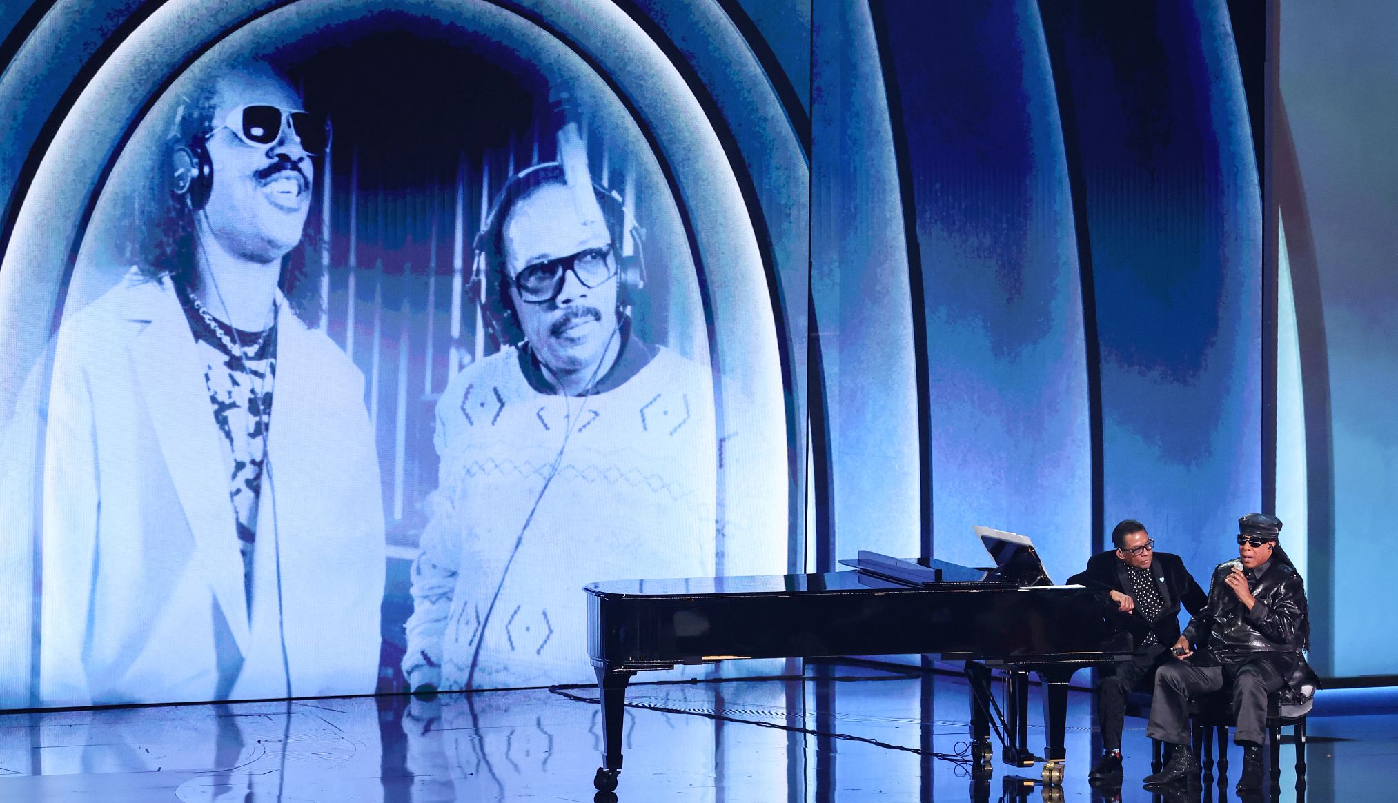 Unforgettable Moments at the 2025 Grammys Herbie Hancock and Stevie Wonder perform