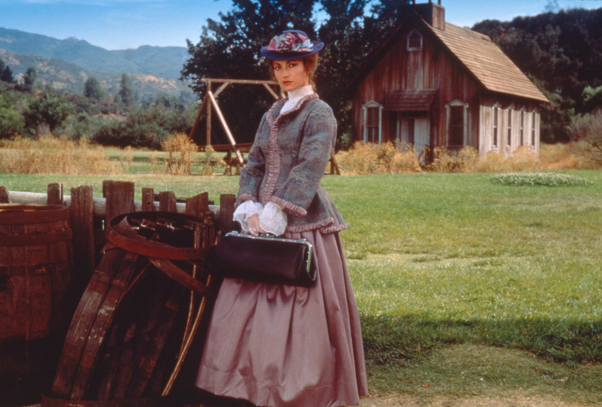 jane seymour in a scene from doctor quinn medicine woman