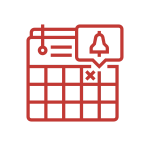 Icon for automataic reminders