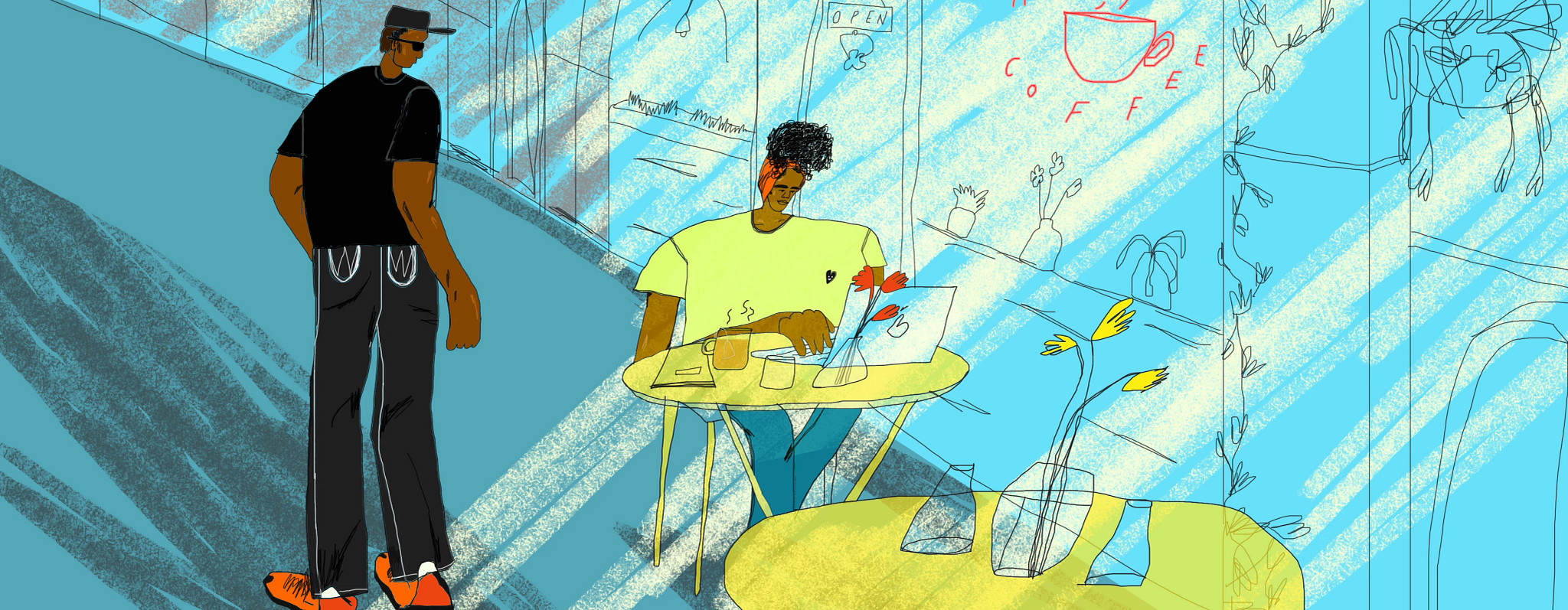 Toxic Relationship, illustration, aarp, sisters