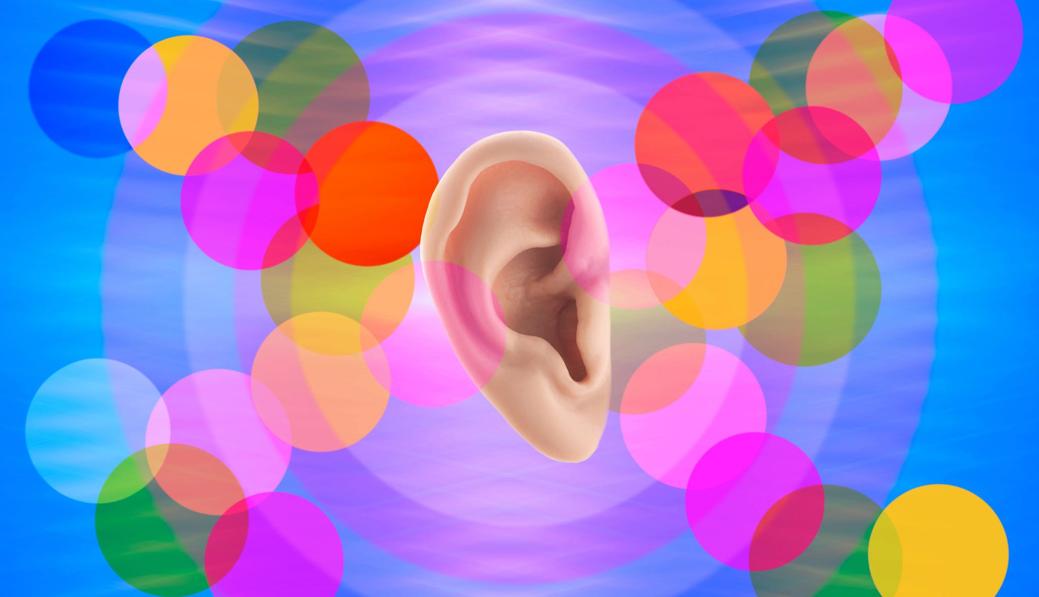 Earwax and Health woman's ear