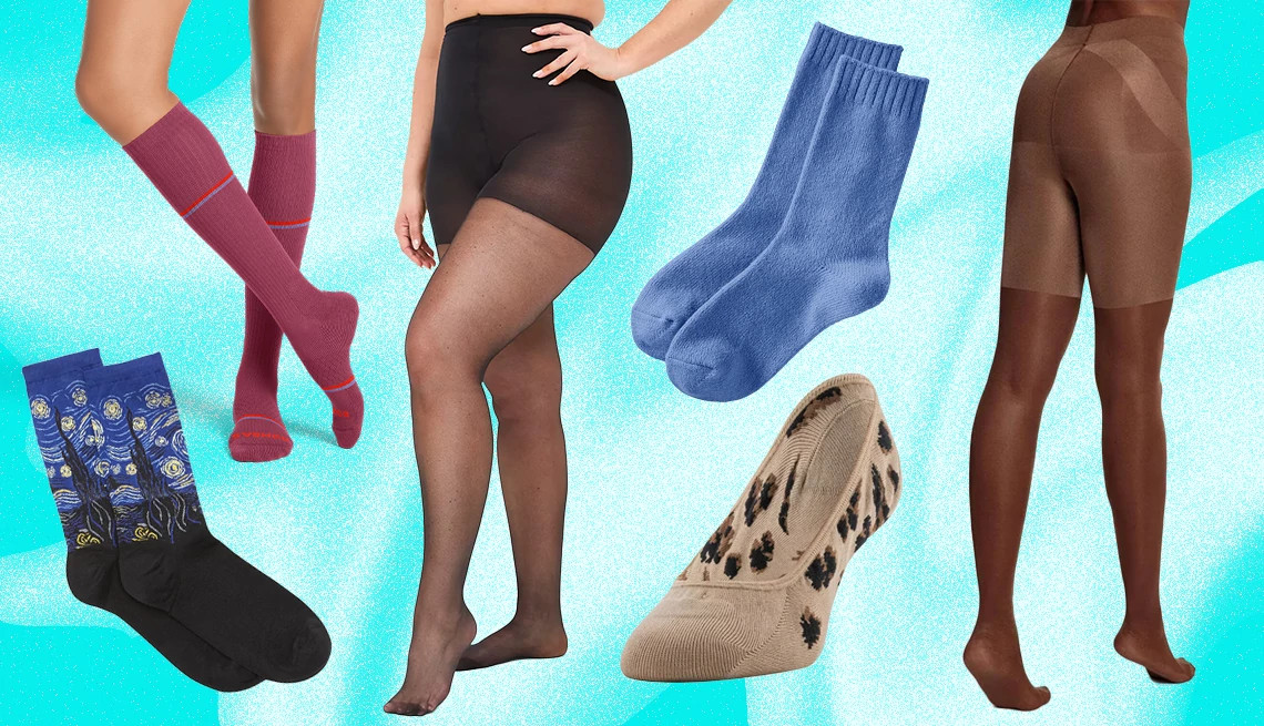 different types of hosiery and socks