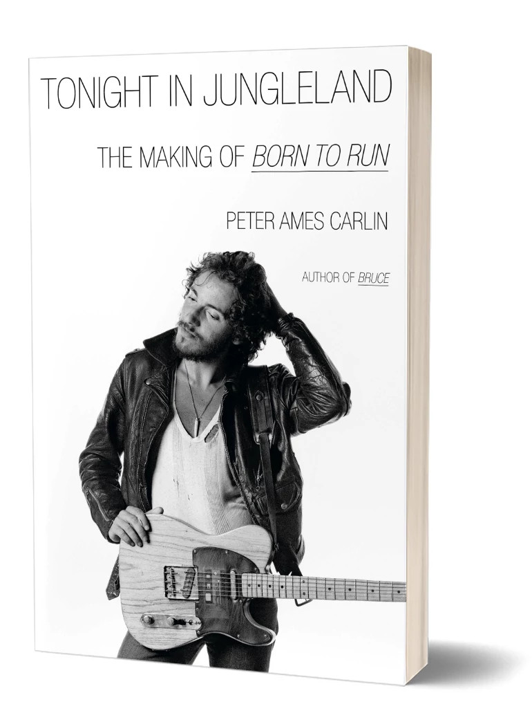 the cover of 'tonight in jungleland: the making of born to run'