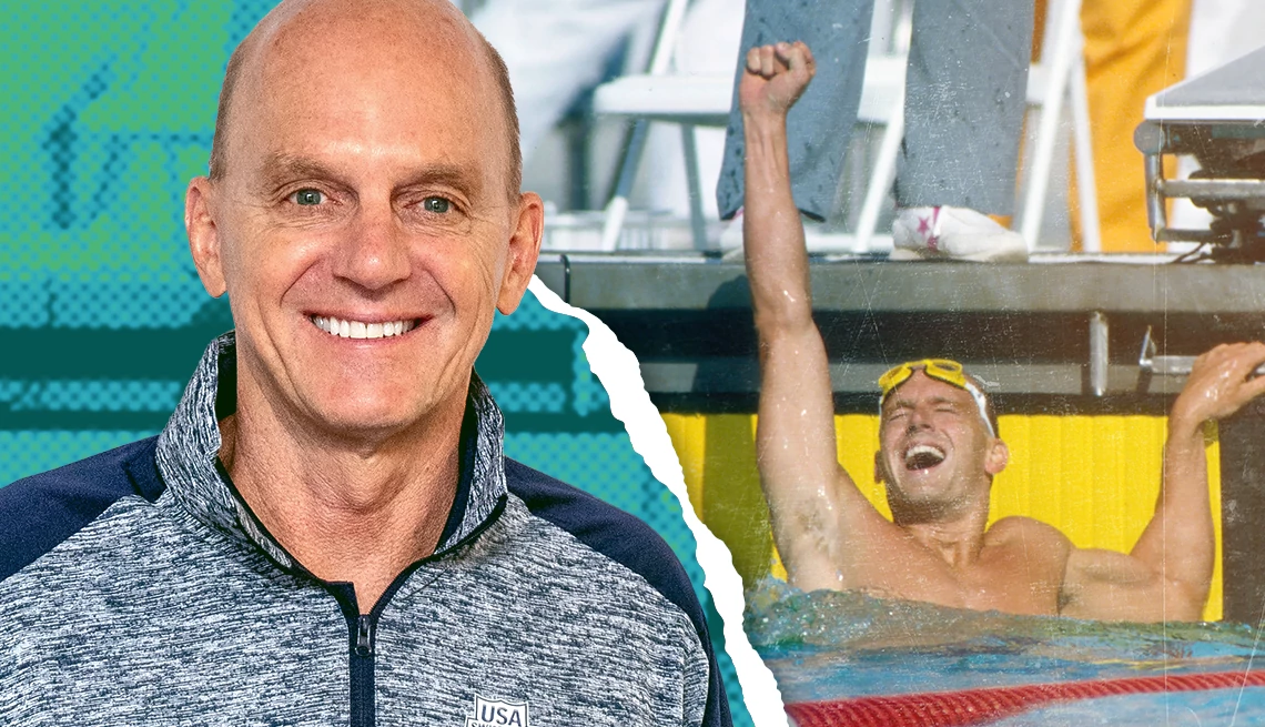 Swimmer Rowdy Gaines rowdy gaines