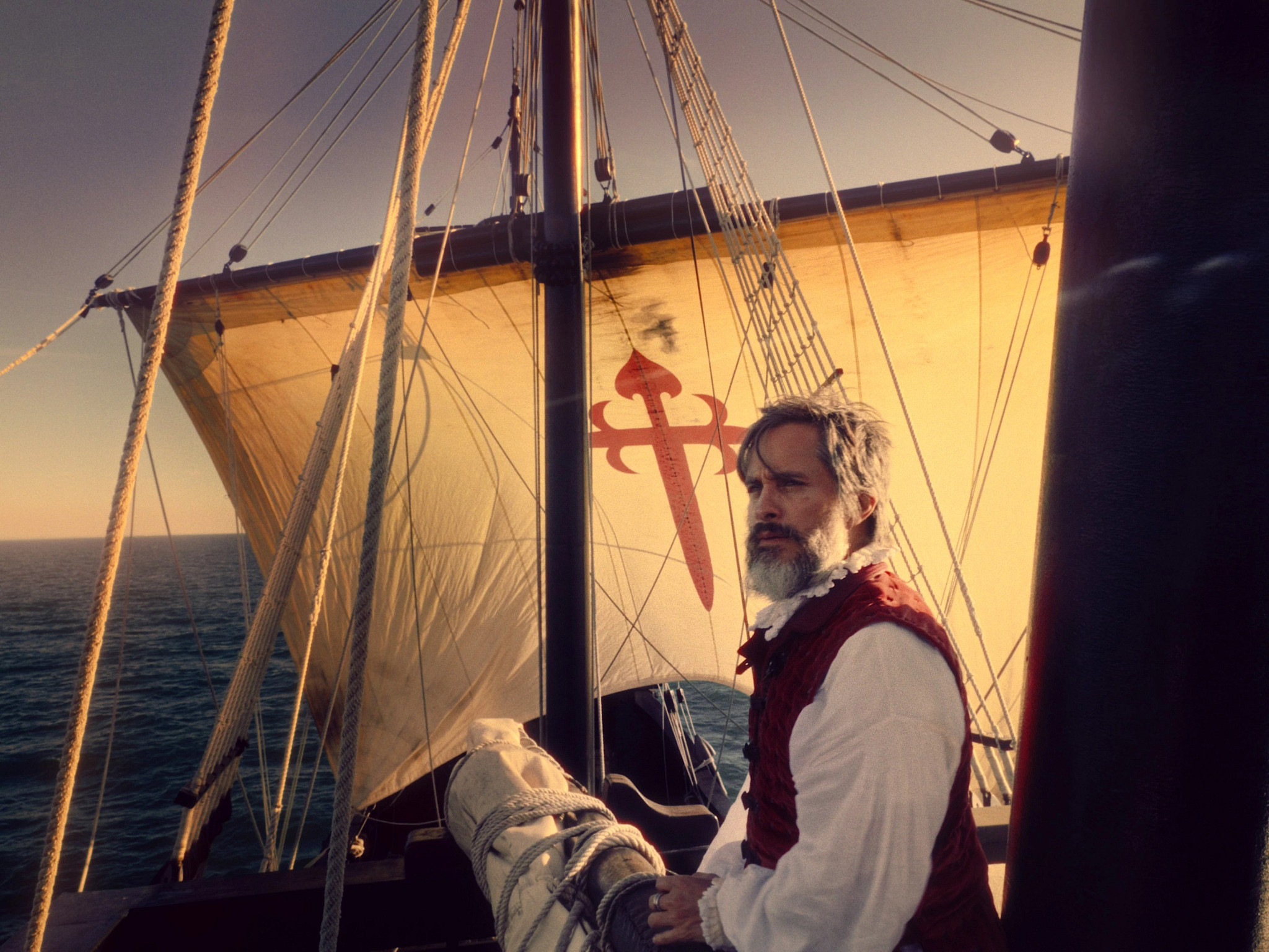 Gael García in a scene from Magellan