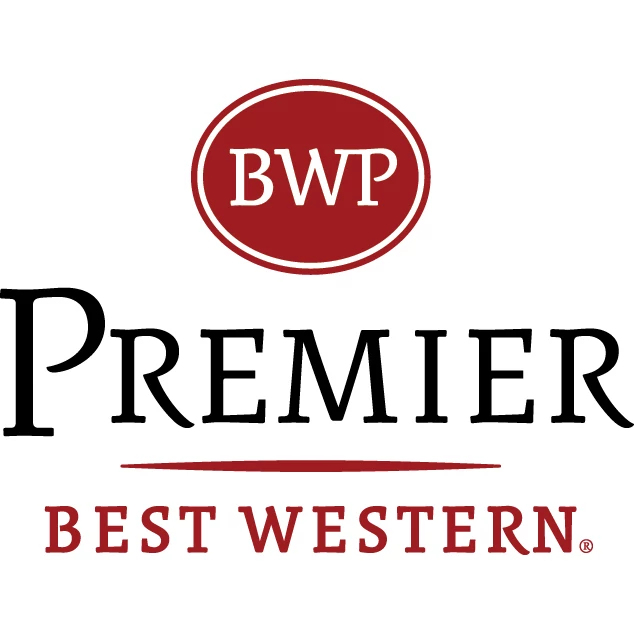 Red and black vertical Best Western Premier logo