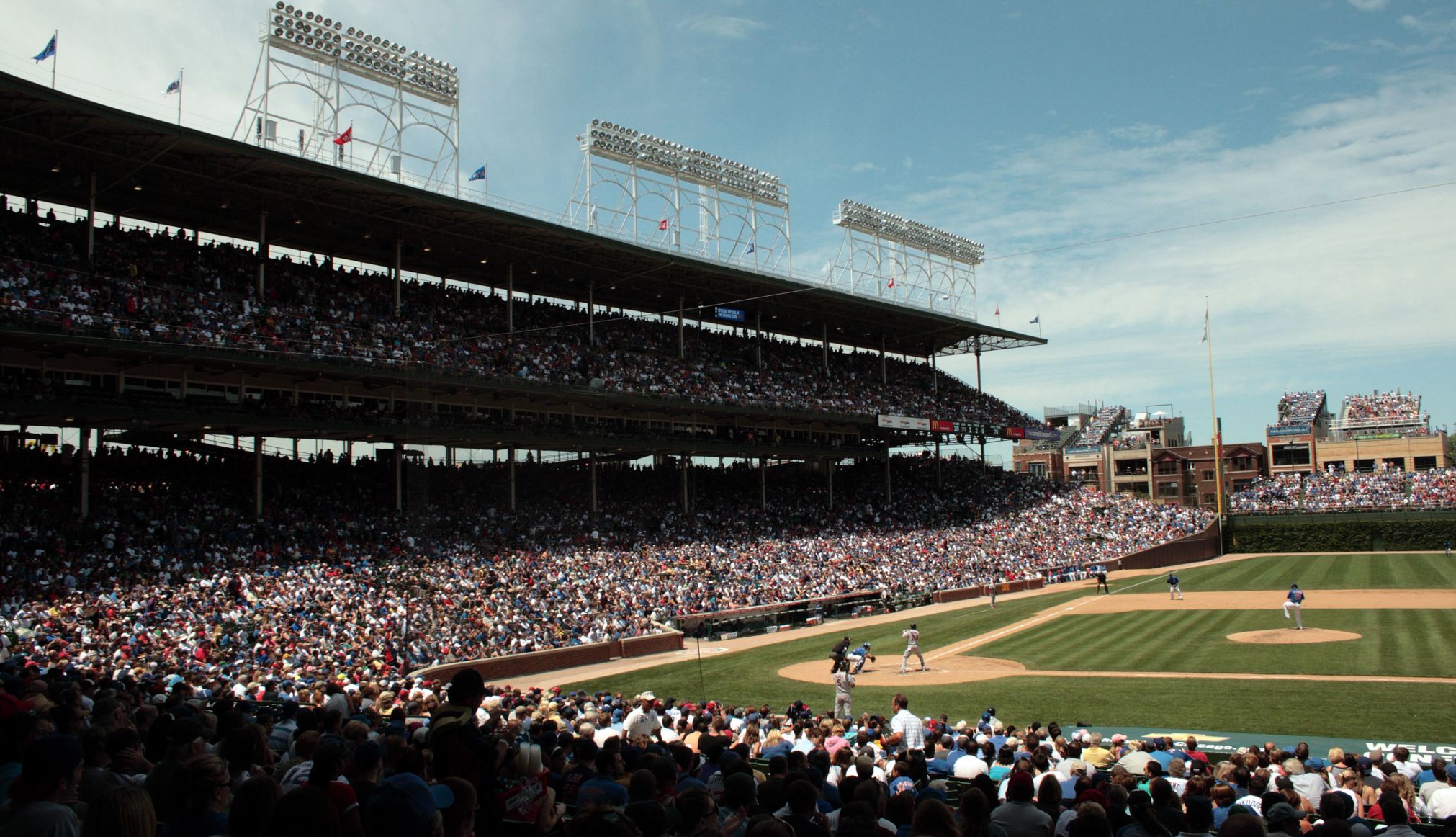 fans at Chicago’s Wrigley Field