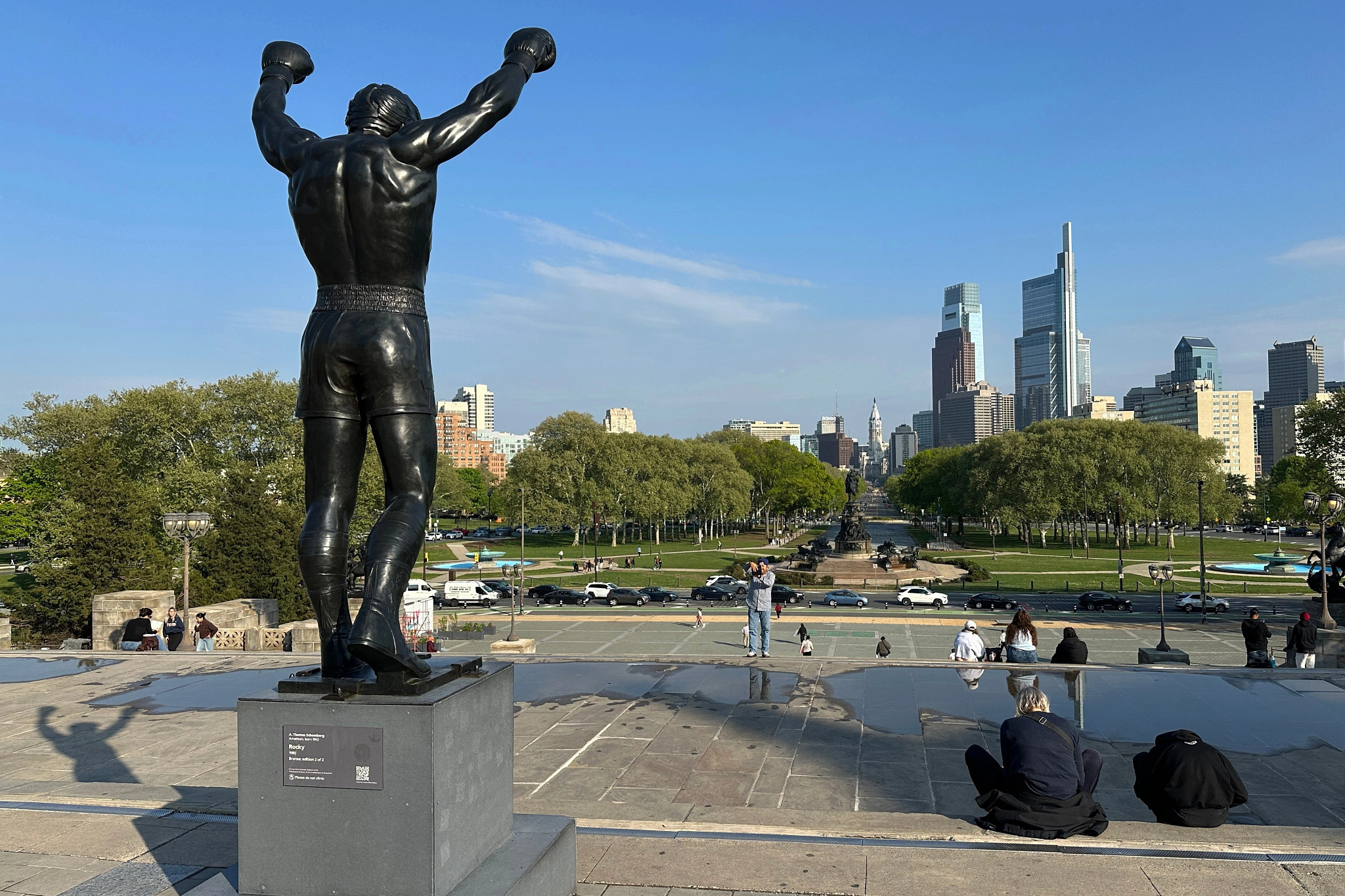 statue of rocky balboa