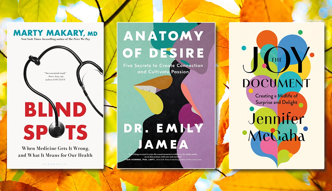 other notable books Blind Spots, Anatomy of Desire and The Joy Document book covers