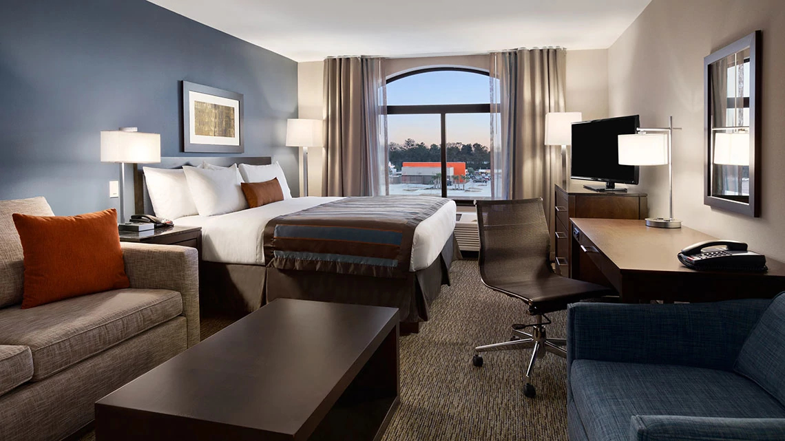 Wingate® by Wyndham Interior view of room at Wingate New Orleans hotel property