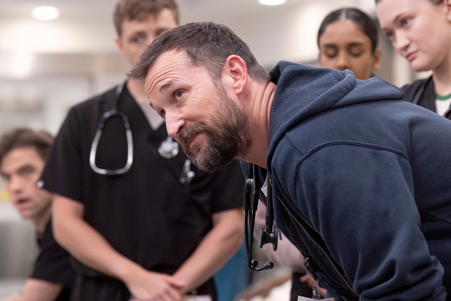 a scene from 'The Pitt'