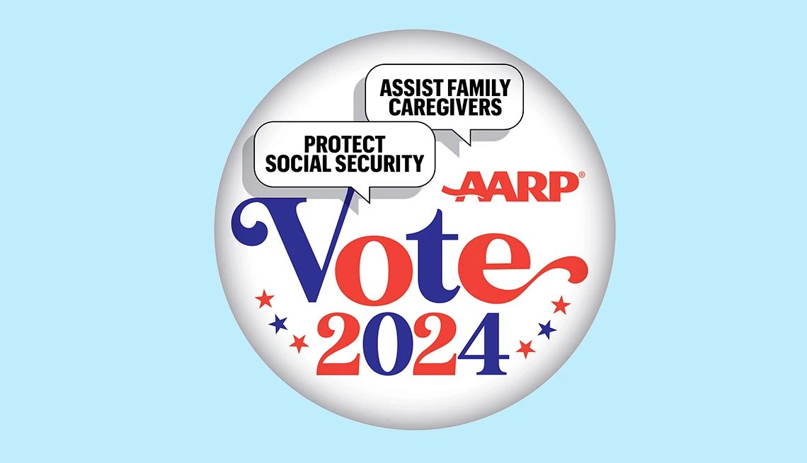 Gráfico promueve la protección del Seguro Social y los cuidadores familiares en las elecciones de 2024