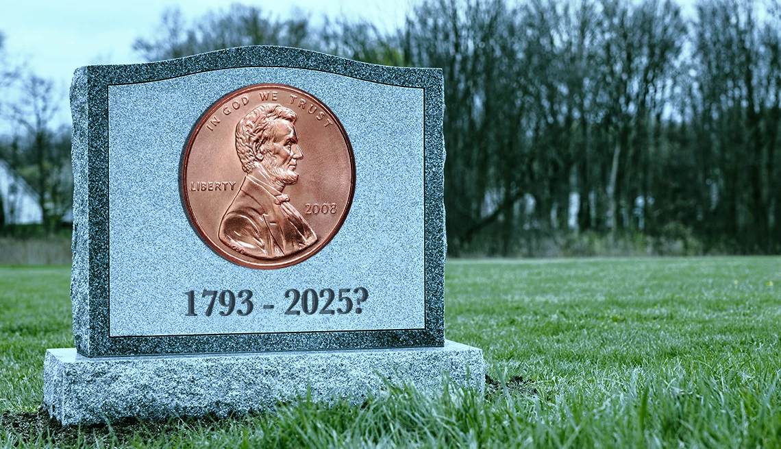 La tumba del centavo.