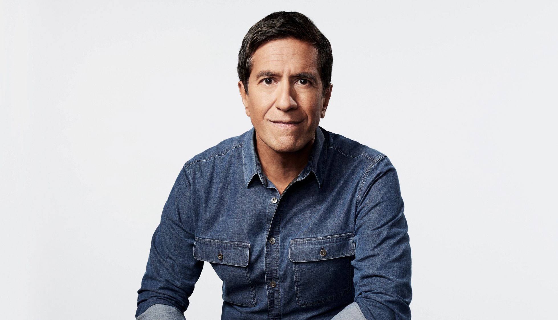 New Approaches to Chronic Pain Sanjay Gupta posing for a portrait