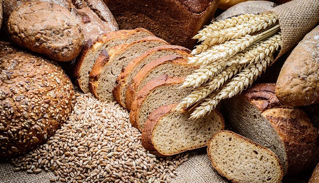 Too much can send glucose climbing and block blood flow to brain A close-up view of bread and wheat