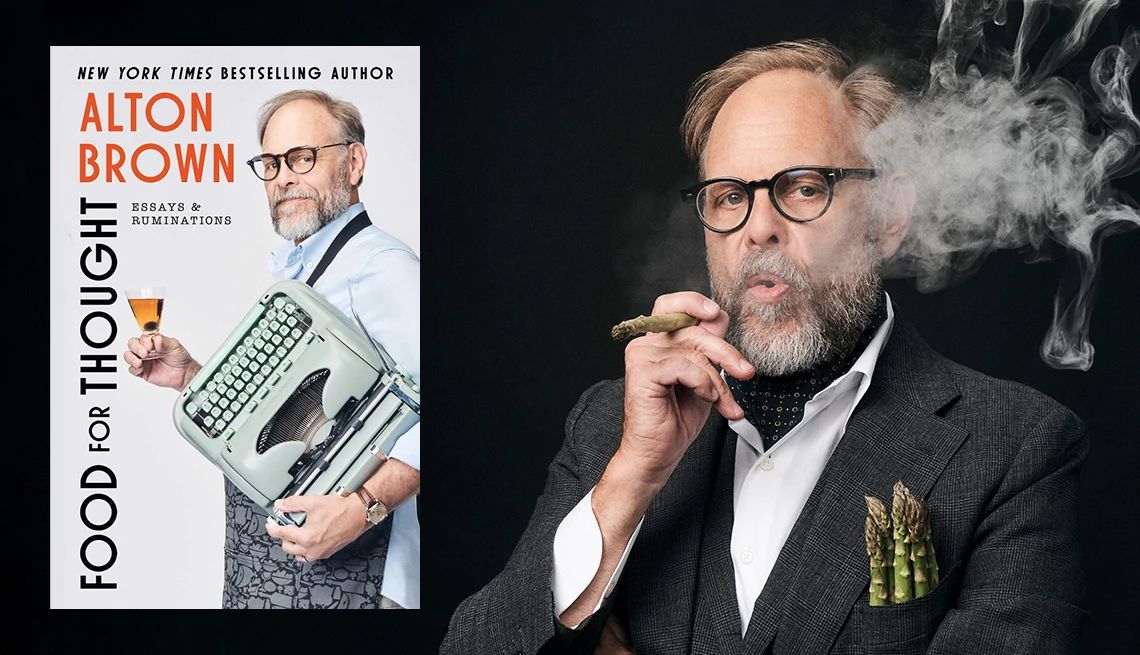 Star Chef Alton Brown Talks Biscuits alton brown and his book cover