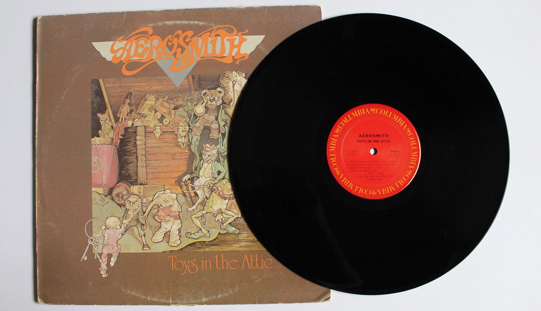 Aerosmith Toys in the Attic toys in the attic album cover