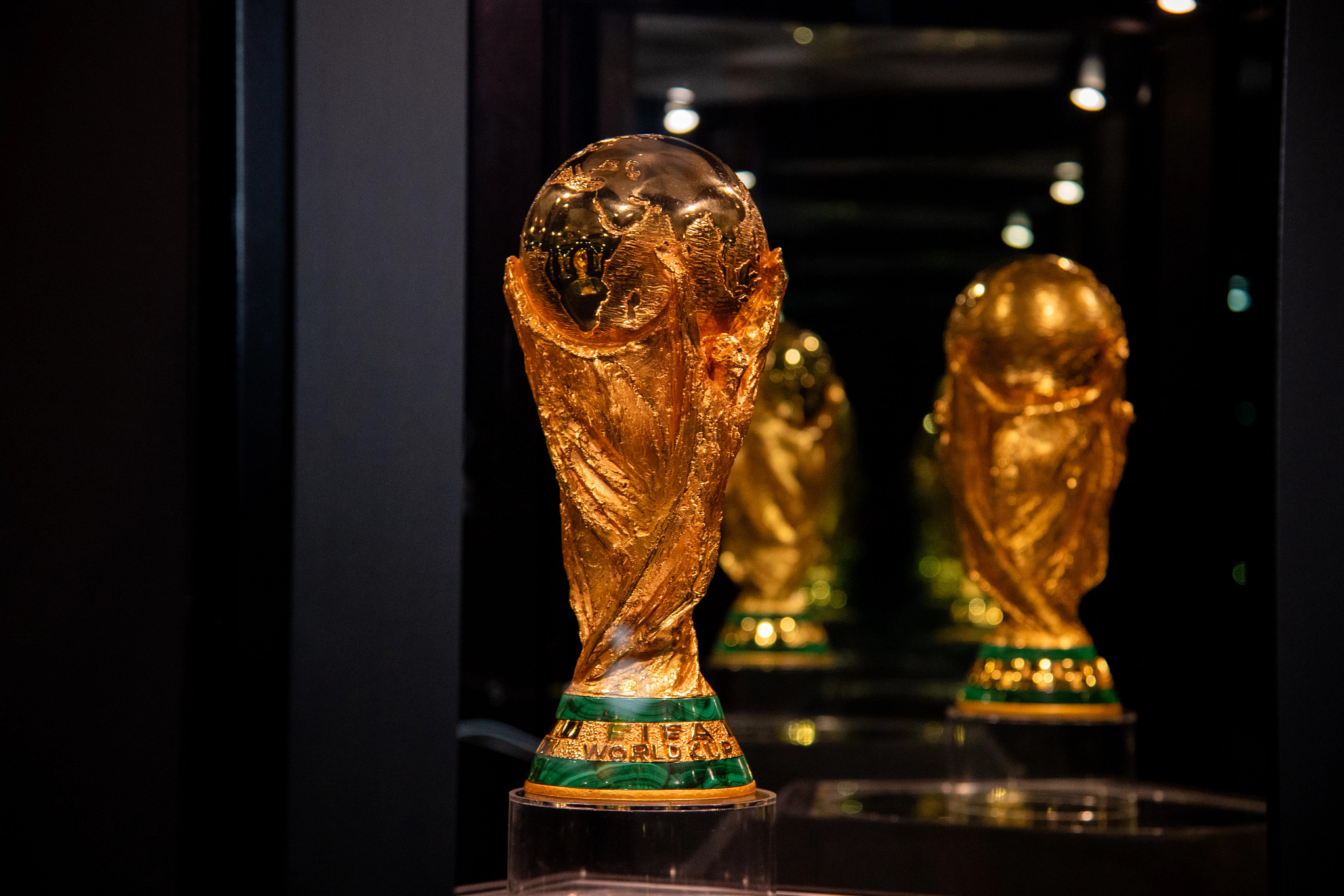 the world cup trophy